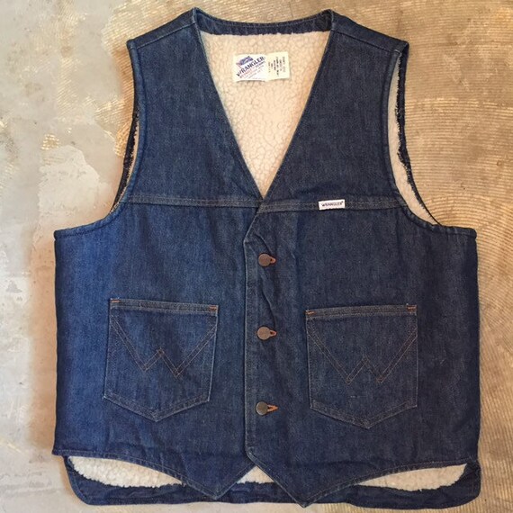 wrangler vest mens