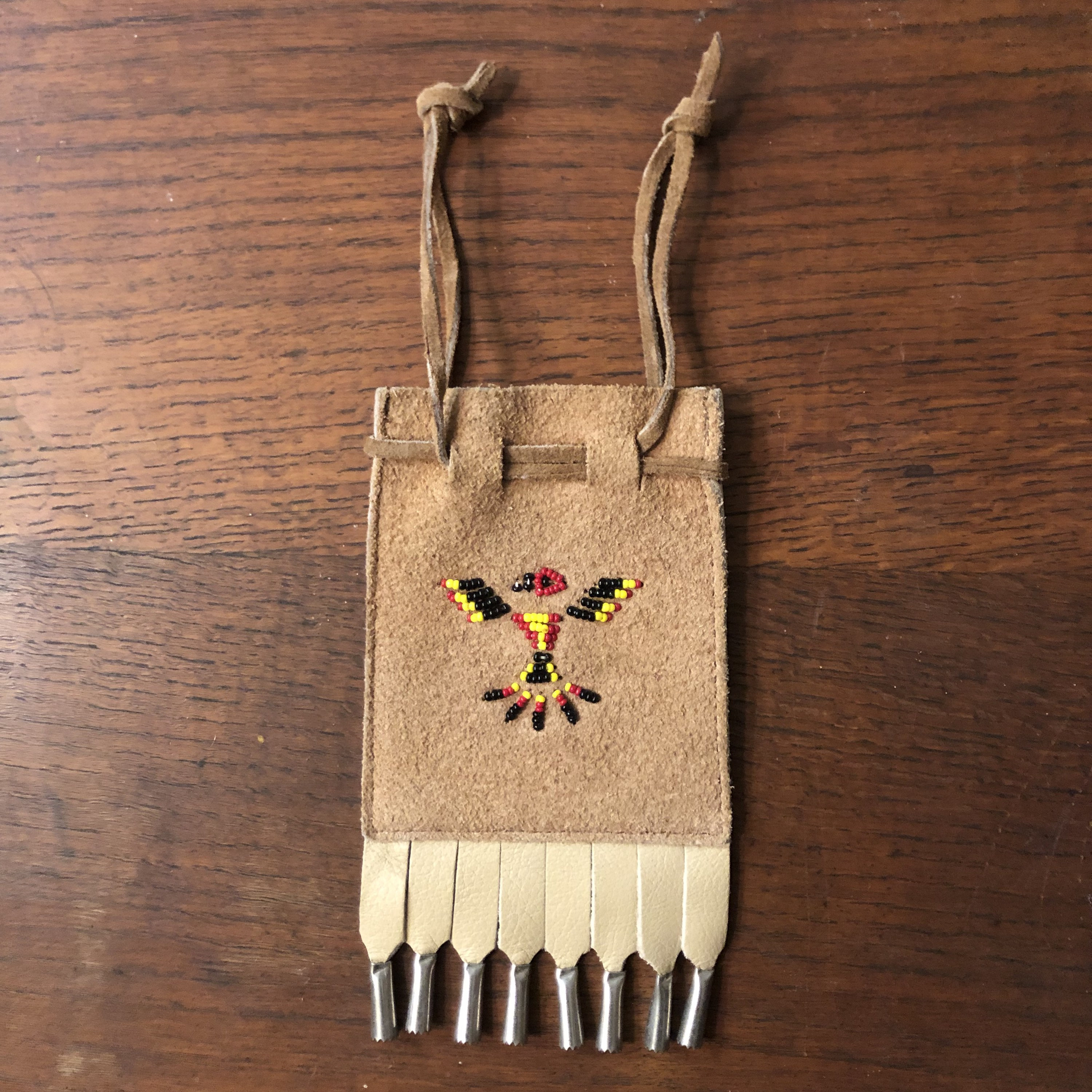 Phoenix Leather Pouch Etsy