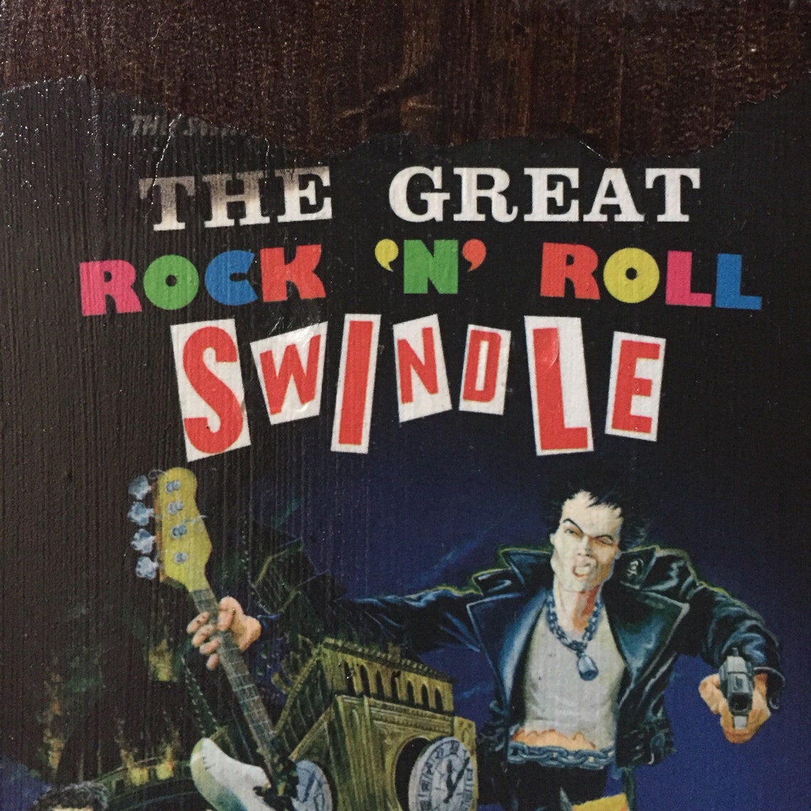 Sex Pistols Great Rock N Roll Swindle Decoupage Etsy 