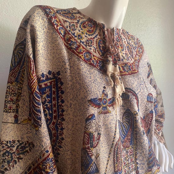 Blockprint Tapestry Pullover - image 2