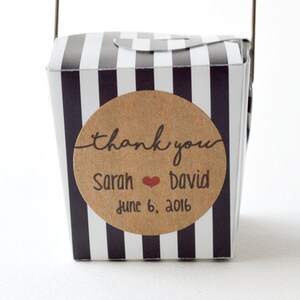 30 Kraft 1.5 Round Sticker Label Tags Custom Wedding | Etsy