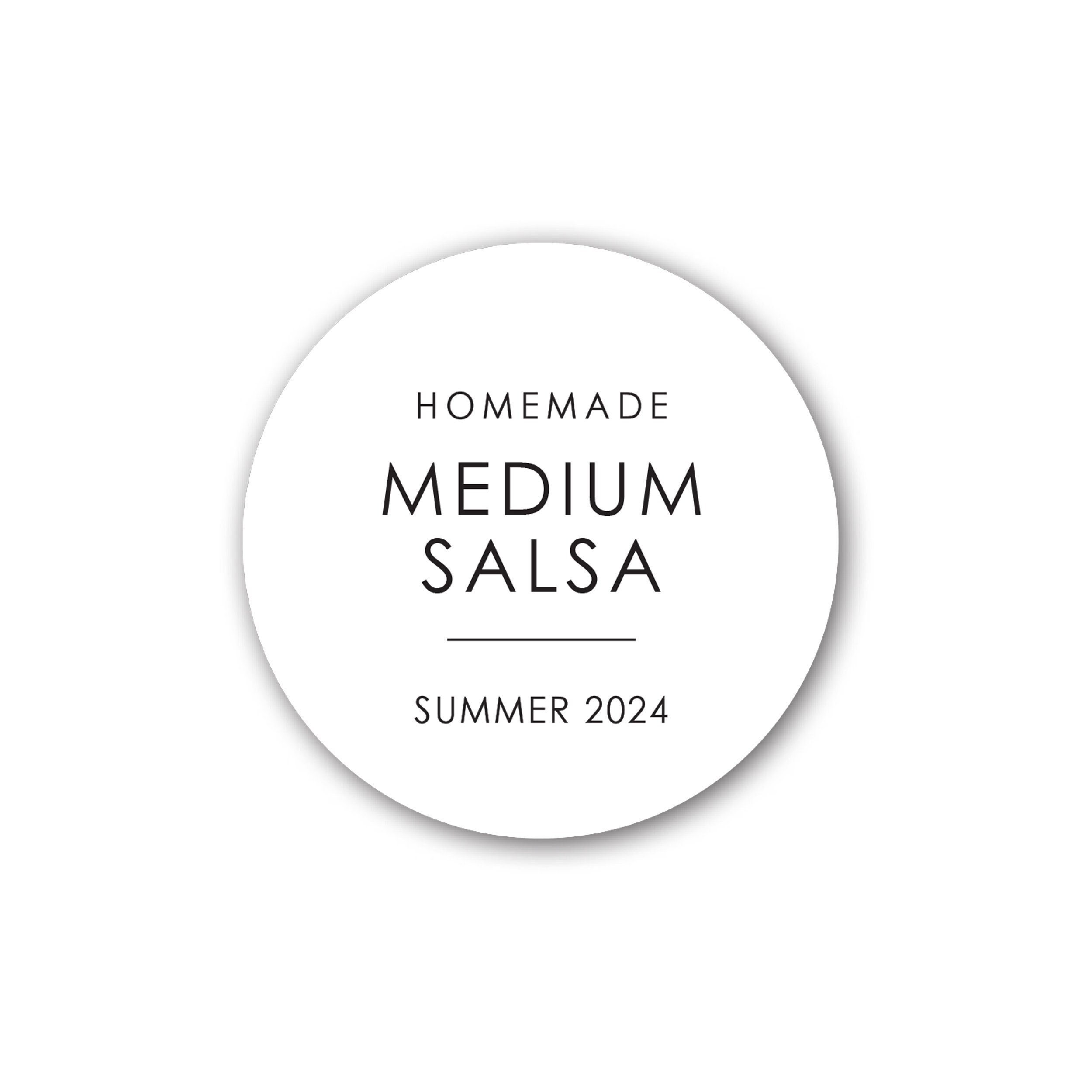 Salsa Tag Salsa Label, Tomato Sauce, Gift Sticker, Canning Label, Mason Jar ...