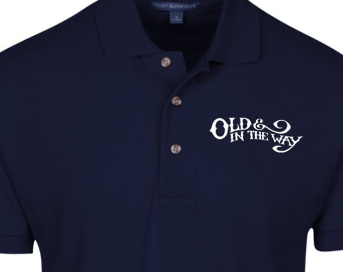 Old & In The Way Cotton Pique Knit Polo