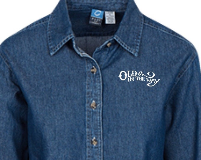 Old & In The Way Women's LS Denim Shirt