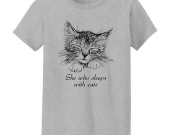 She Who Sleeps With Cats