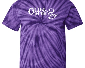 Old & In The Way 100% Cotton Tie Dye T-Shirt