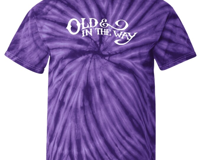 Old & In The Way 100% Cotton Tie Dye T-Shirt