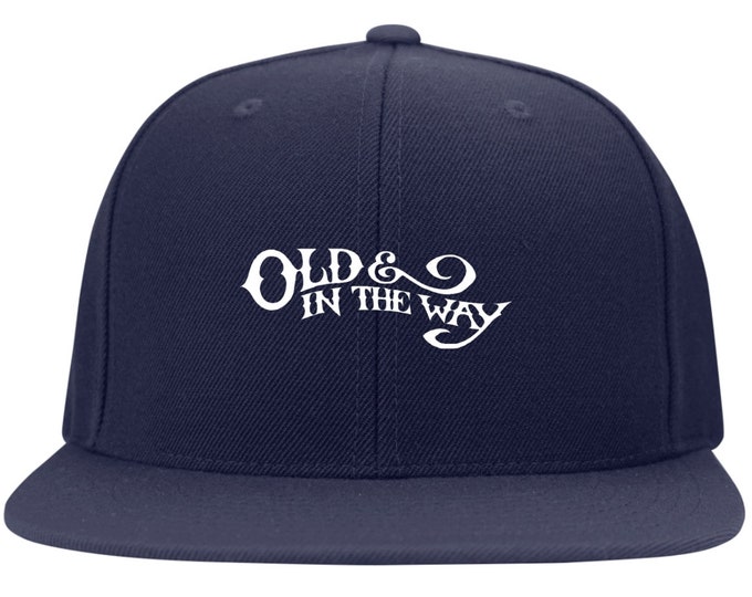 Old & In The Way Flat Bill High-Profile Snapback Hat