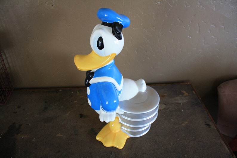 Disney Cookie Jar Etsy >> Vintage Disney Donald Duck Cookie Jar Disney Cookie Jar Etsy >> Vintage Disney Donald Duck Cookie Jar