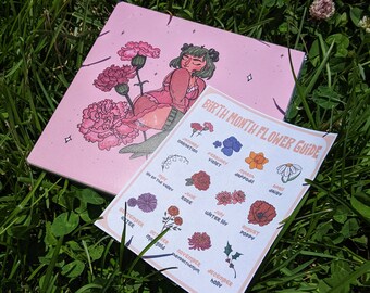 Flower Power Pin-Up Girl Print Pack