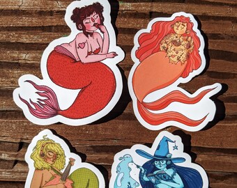 Mermay 2021 Mermaid Vinyl Sticker Pack