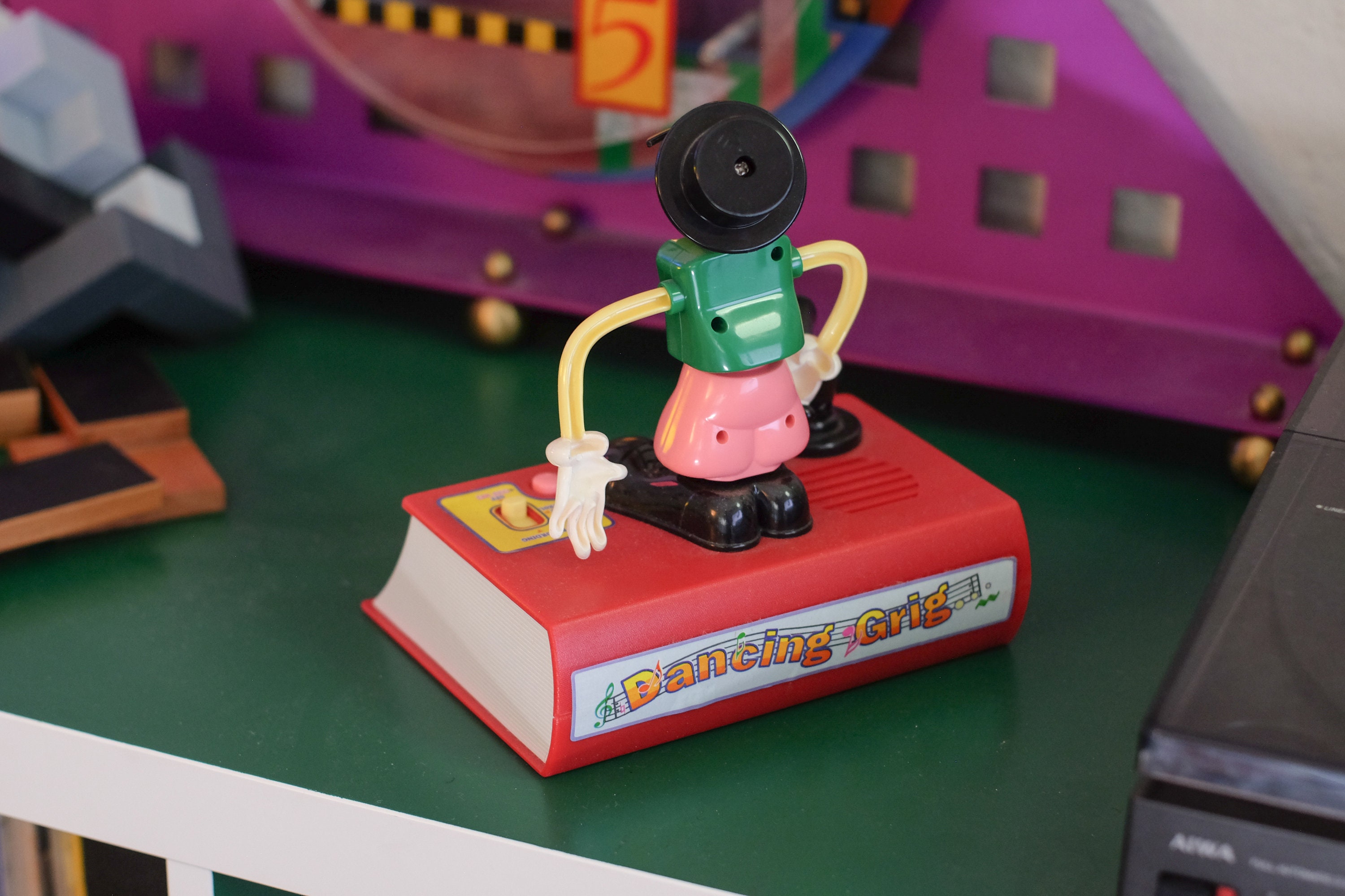 Dancing Grig Animatronic Sound Activated Noise Toy and Recorder - Etsy