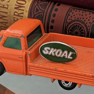Vintage Skoal Enamel Pin // Green Tobacco Dip