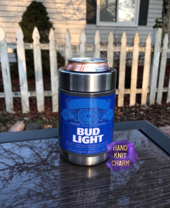 bud light metal cooler