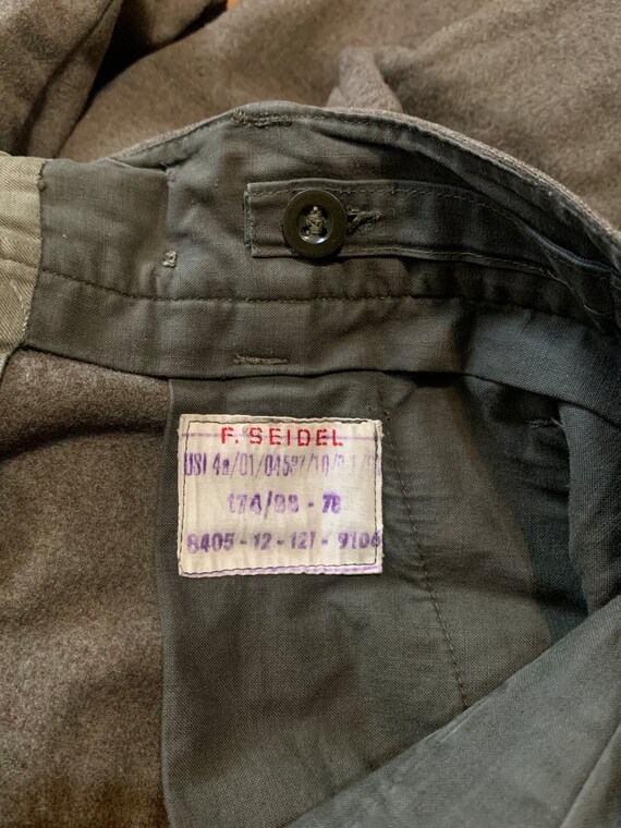 Authentic US Military Coast Guard Ripstop Military Cargo Pants, Combat Pants, Made in USA, Large, Long, Men's, Size W37 unclear navy blue type Vintage Second Hand