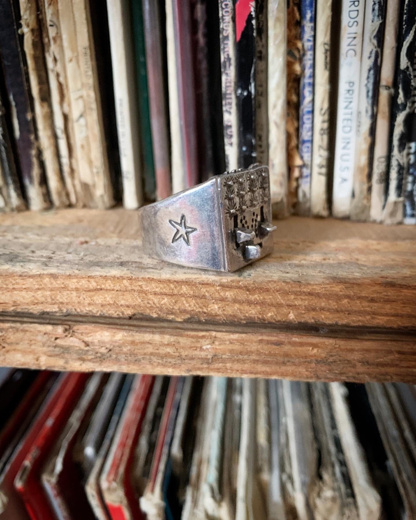 Music Themed Equalizer Sterling Silver Vintage Ring Size 9.5 Etsy UK