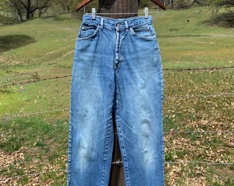 1970s vintage women’s high waisted jeans LANDLUBBER 26 x 30