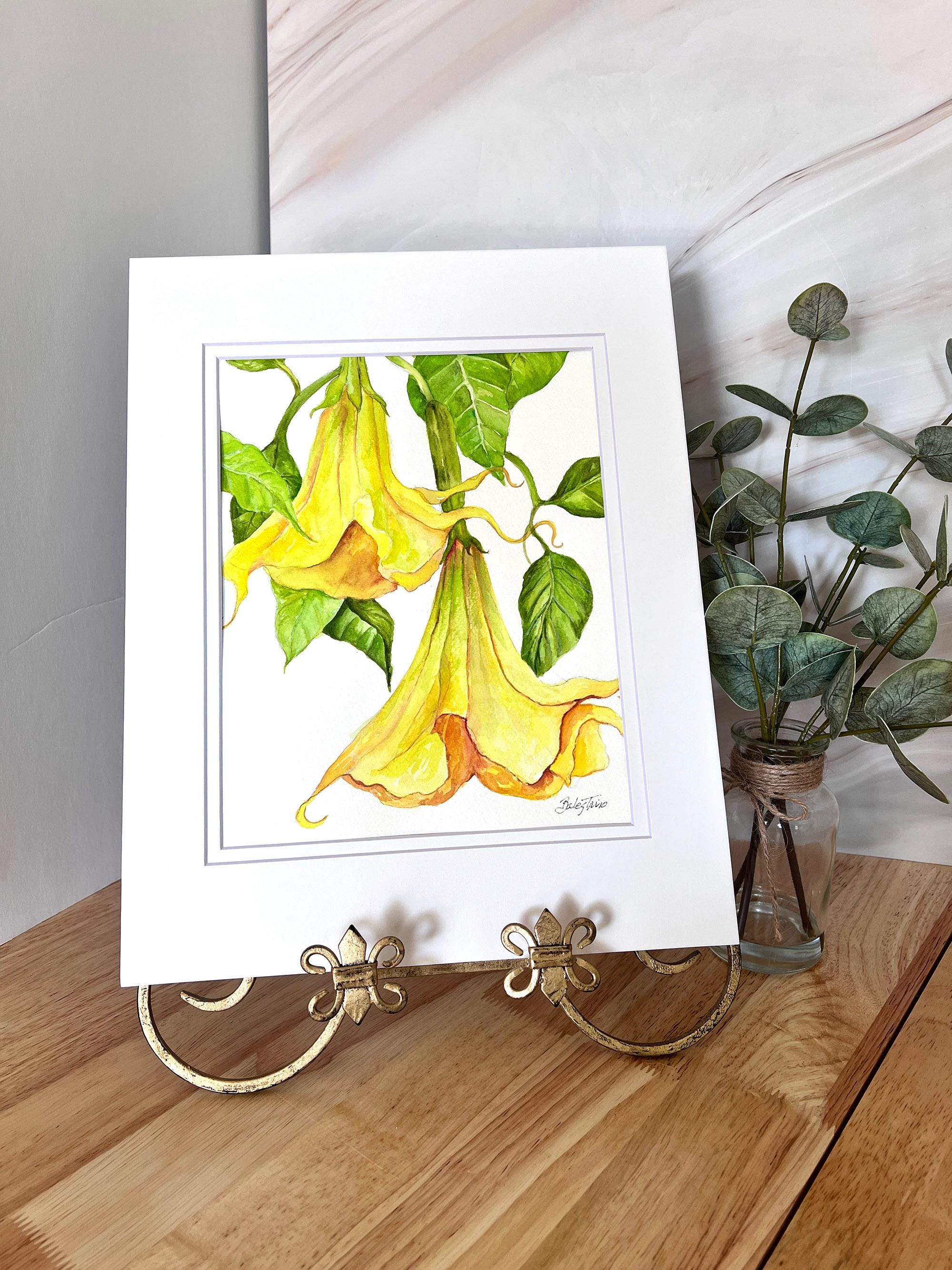 【F15号】 Angel's trumpet油画 油彩 oil painting F15号】 Angel's trumpet油画 油彩 oil painting F15号】 Angel's