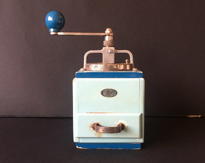 Vintage Coffee Grinder tre Spade 1950s Made in Italy Etsy