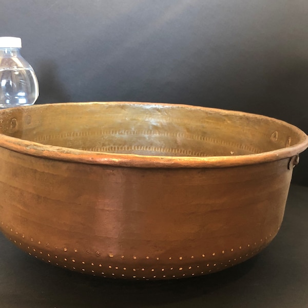 Copper Colander Etsy