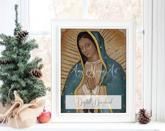 Our Lady of Guadalupe Digital Download 8x10" print