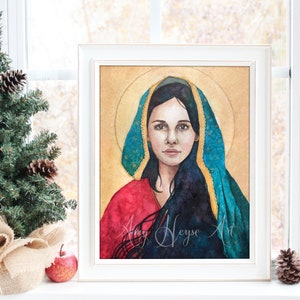 Our Lady of Guadalupe 5x7 or 8x10 fine art print unframed image 3