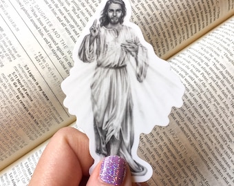 Divine Mercy Jesus Catholic vinyl sticker