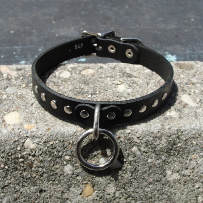 D Ring Collar - Etsy