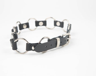 Punk O Ring Belt Etsy Punk O Ring Belt Etsy