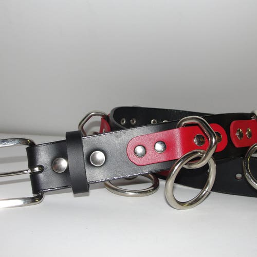 Vegan Friendly Halter O Ring Belt Assembled U.S.A. - Etsy