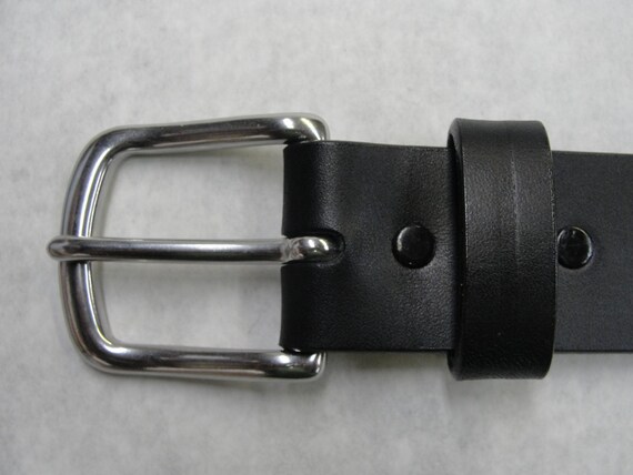 Cintura In Pelle Pieno Fiore - Realizzata A Mano Individualmente Con Fibbia Rimovibile 1,5"/38 Mm Scelta Di 3 Colori - Italia - Foto 11