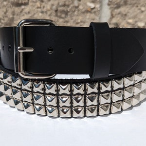 Premium Studded Spiked 1-3/4 45mm Wide Full Grain - Etsy