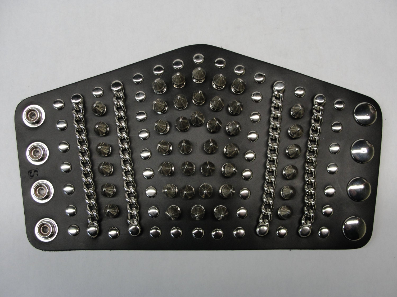 Spiked Handcrafted Full Grain Leather 5