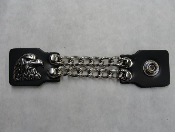 Set of Two American Eagle Head Vest Extenders