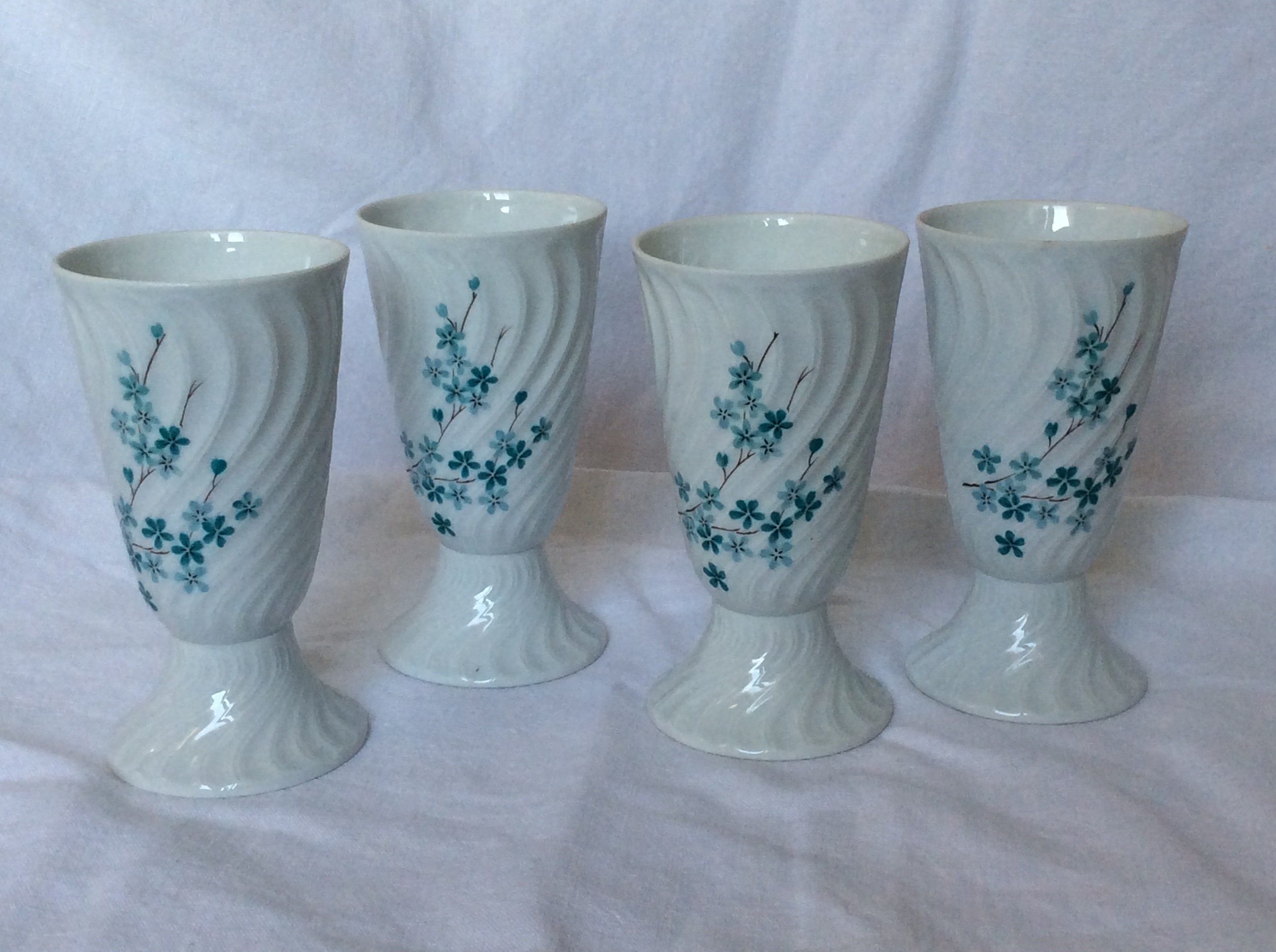 4 Mazagran en Porcelaine de Limoges