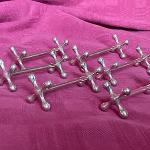 Silver plated knife rack , Art Deco , 1970’s