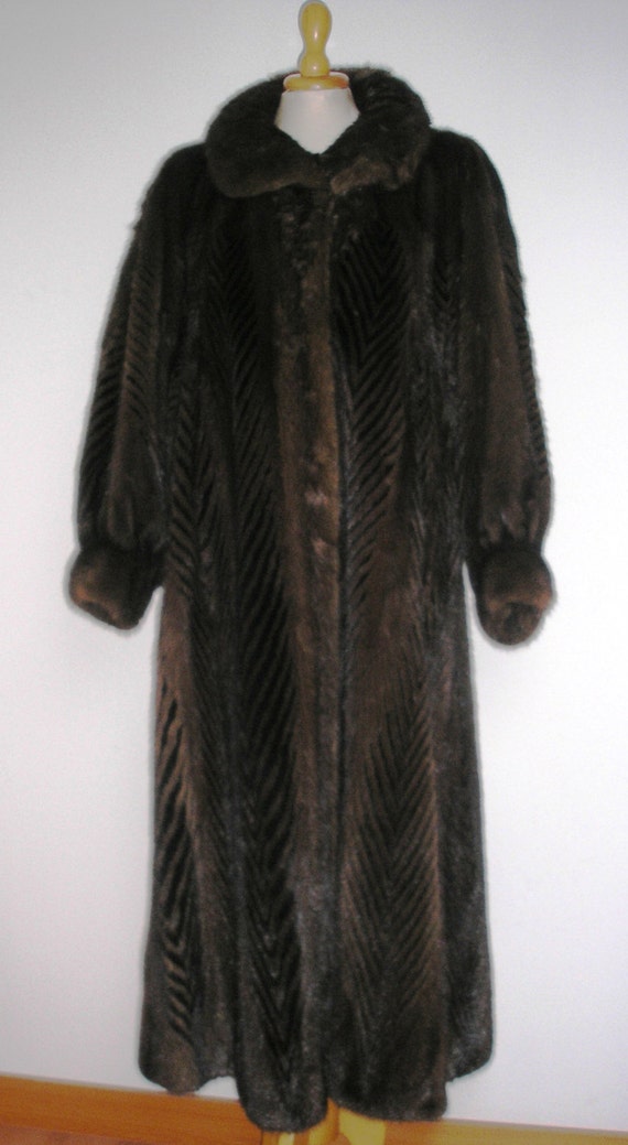 Natural ranch mink coat sale