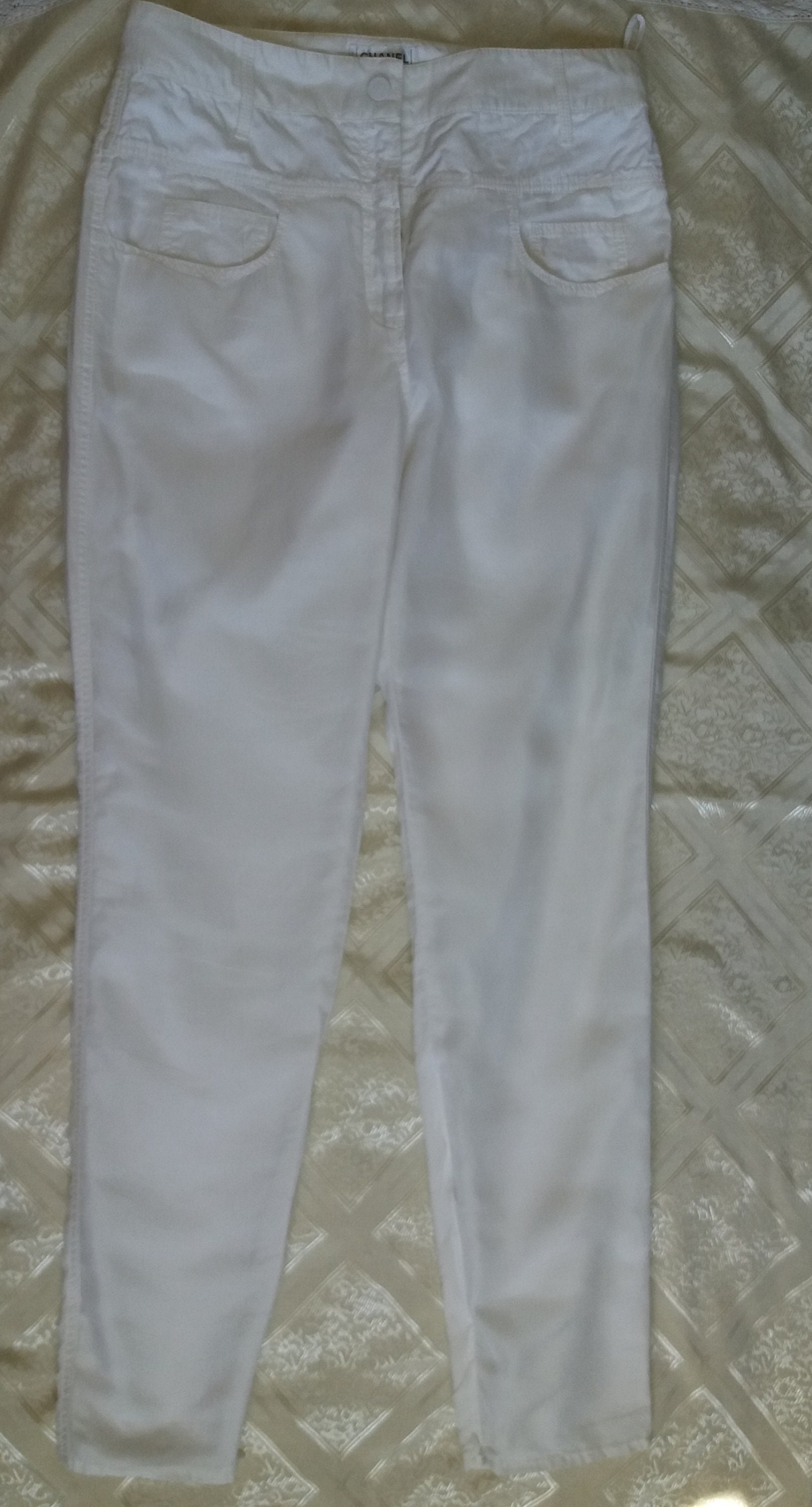 Chanel white pants