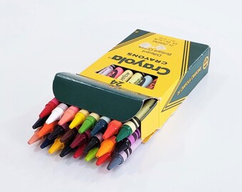 pics Crayola 64 Pack 1980S vintage crayons etsy