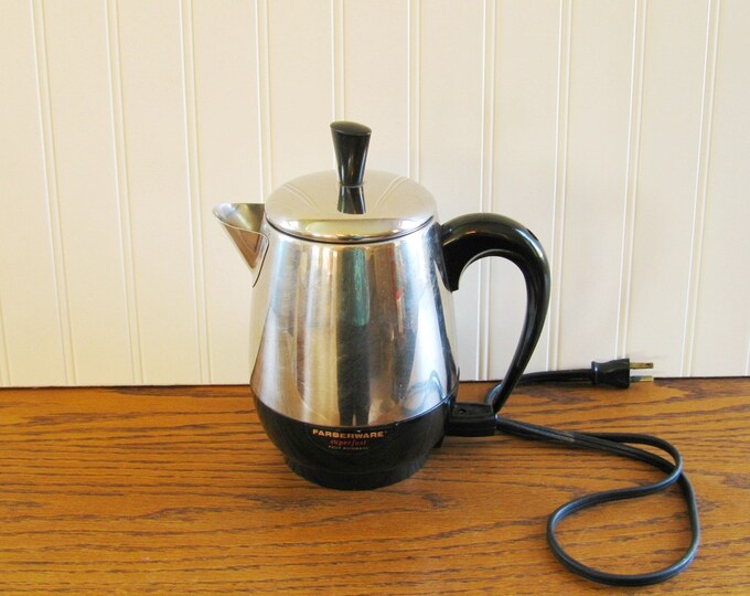 Vintage Farberware Percolator WORKS 4 Cup Percolator Etsy