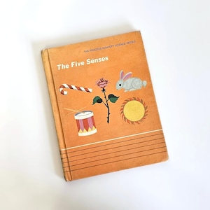 Vintage Children&#39;s Book, The Five Senses, Elementary School Book, Science Book