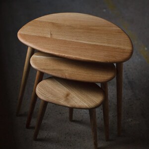 Nest of tables on sale etsy