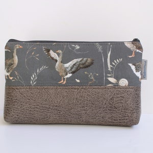 Pen bag, cosmetic bag, wild geese