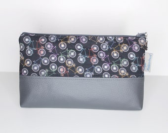 Pen bag, cosmetic bag bicycles