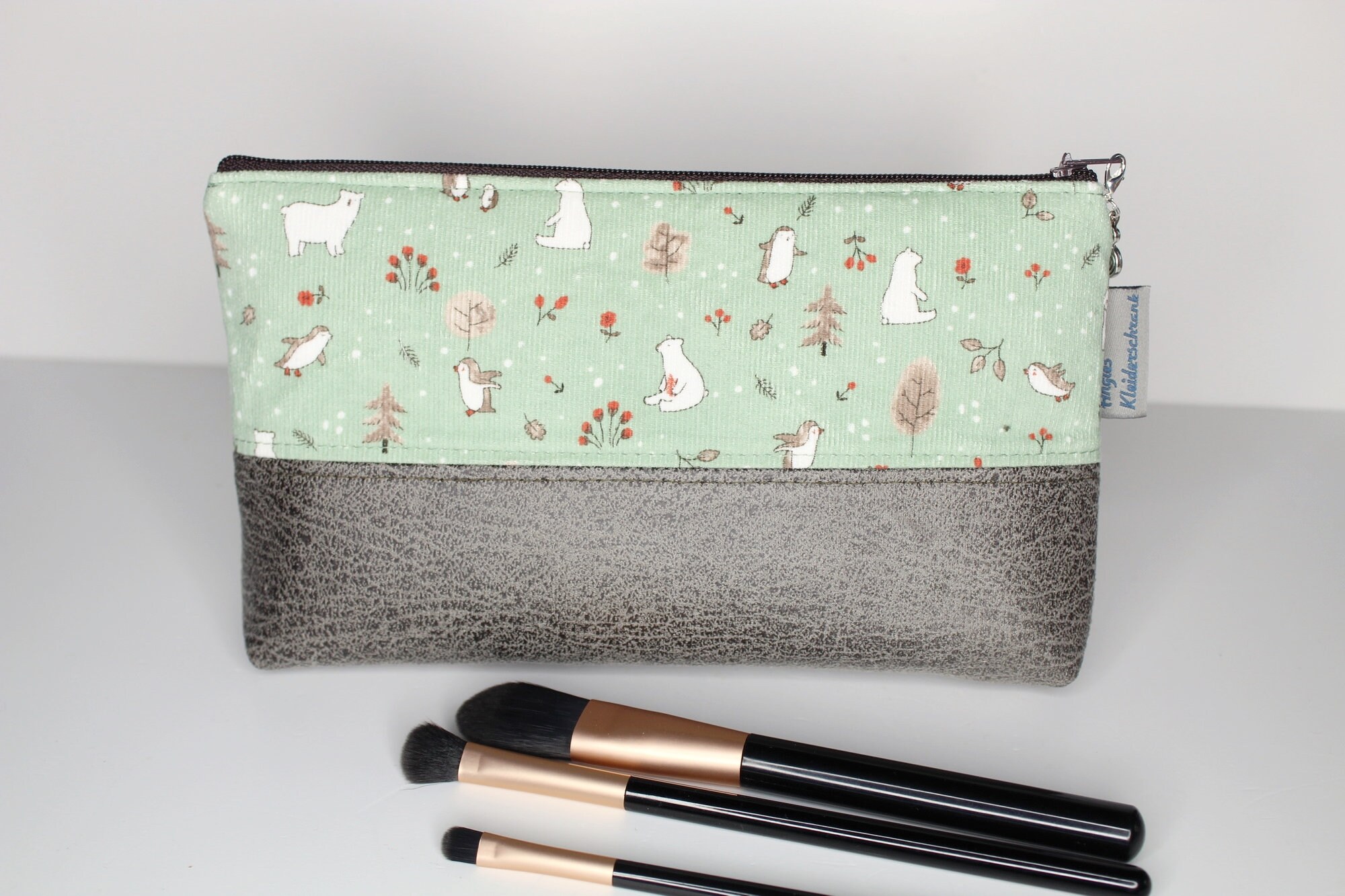 Personalisiertes Kosmetiktäschchen – Baumwolle Mit Glitzer, Ideal Als Lehrer-Geschenk