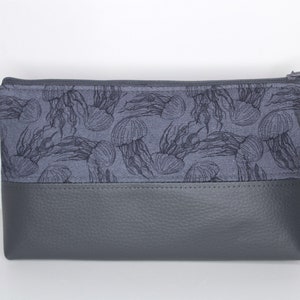 Stifttasche, Kosmetiktasche mit Quallen