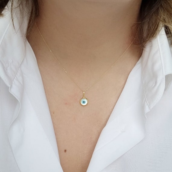 Greek evil deals eye necklace