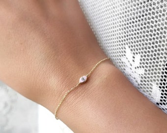 Bracciale Malocchio Placcato Oro 18K Portafortuna | Golden Ondine