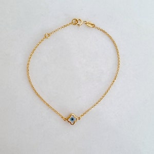 Cross Greek Evil Eye Mother of Pearl Charms in Chain Bracelet. 925 Sterling Silver. Good Luck and Protection Jewelry.