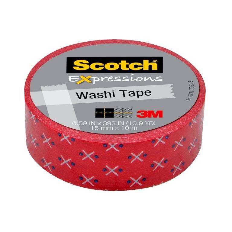 Single Rolls Scotch® Expressions Washi Tape, Craft Tape, Scrapbook
